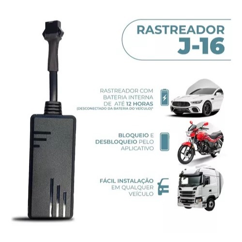 RASTREADOR PARA MOTOS 24H COM BLOQUEADOR | Shopee Brasil