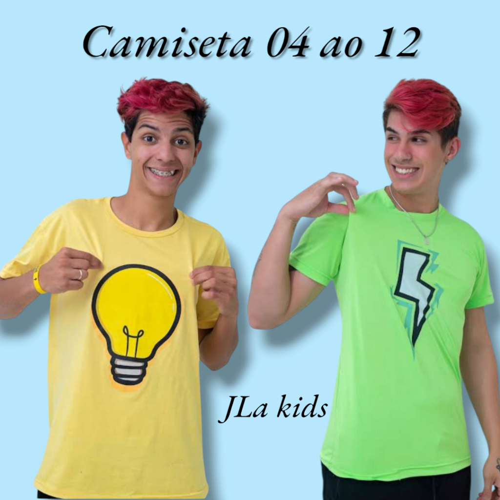 Camiseta void e Leozinho 100% algodão