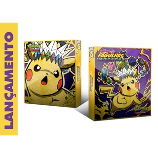 Pasta Álbum Fichário Pokémon Fagulhas Impetuosas