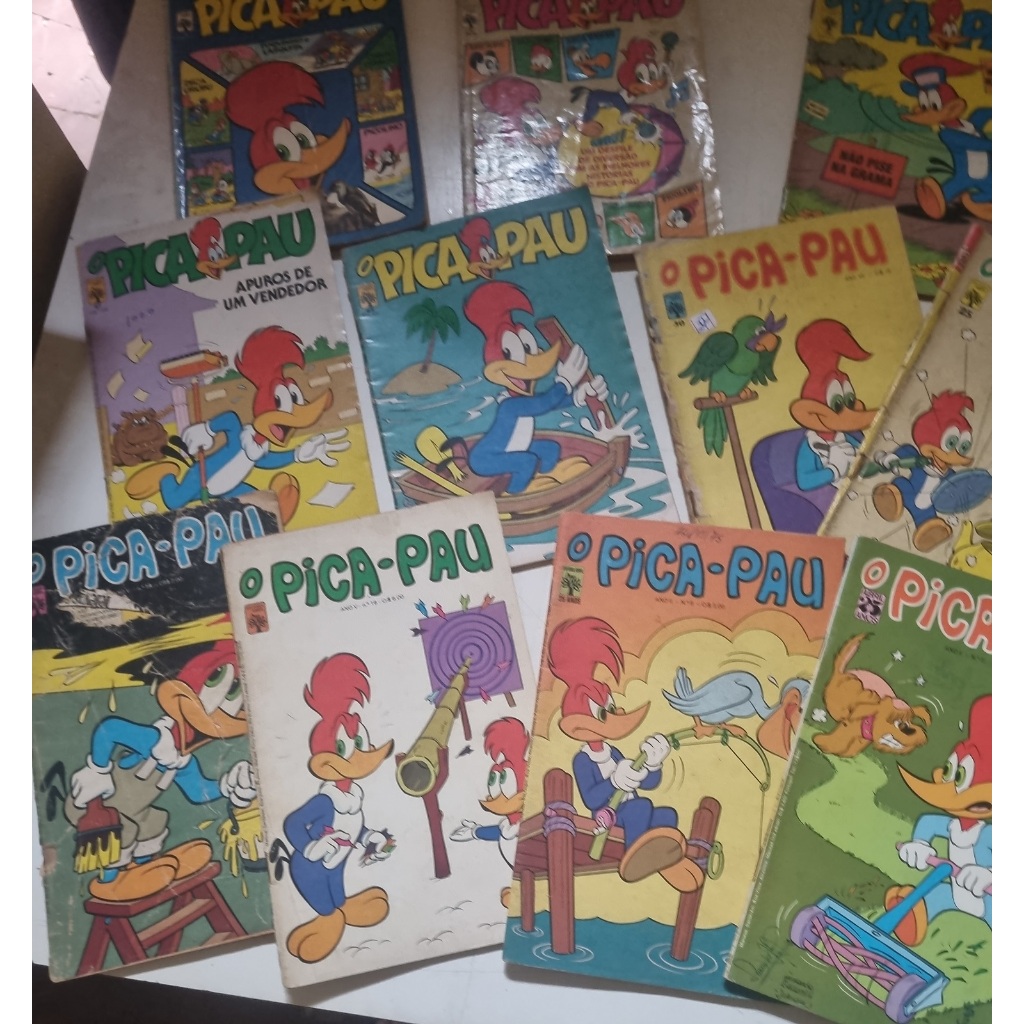 Gibi Pica-Pau Editora Abril - Sebo Famisc - Vários