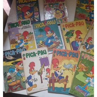Gibi Pica-Pau Editora Abril - Sebo Famisc - Vários