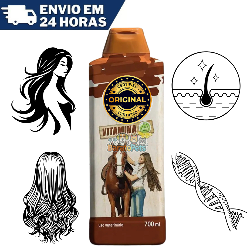 Shampoo de Cavalo Good Horse Com Vitamina A Para Crescer Cabelo Tiktok ...
