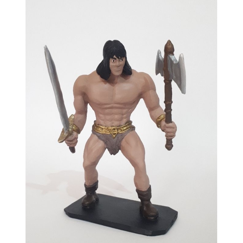 BARBARIAN CONAN 32 Cm 1/6 Conan Il barbaro Trono + Dimorama EUR 210,00