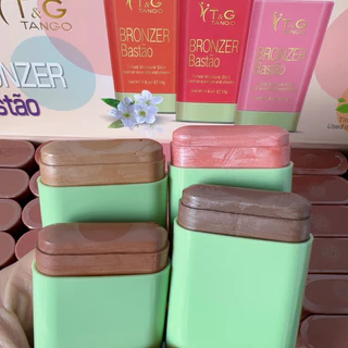 Stick De Blush Destaque Multi-Funções Suave Maquiagem Facial Bronzer De Contorno Naturalmente Brilhante