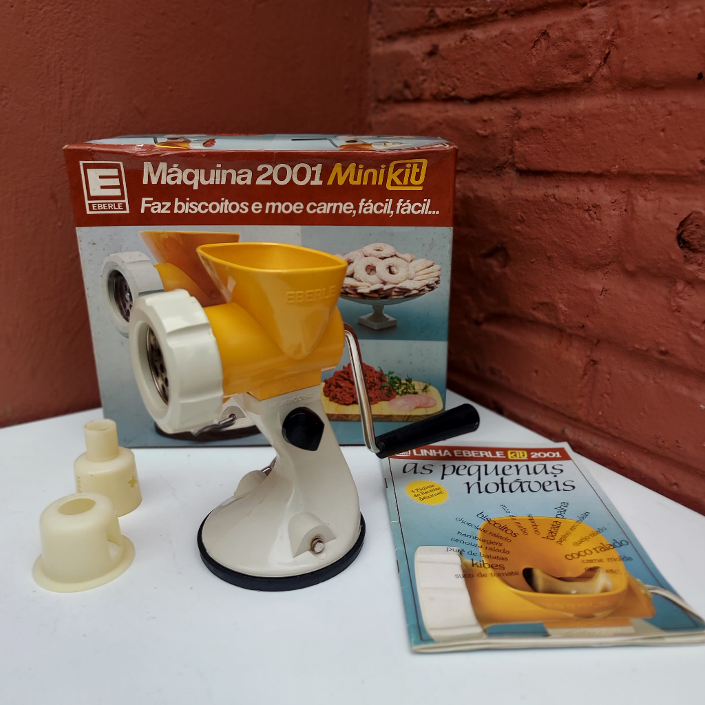 Maquina De Moer Carne ou fazer Biscoitos Eberle 2001 Super Kit