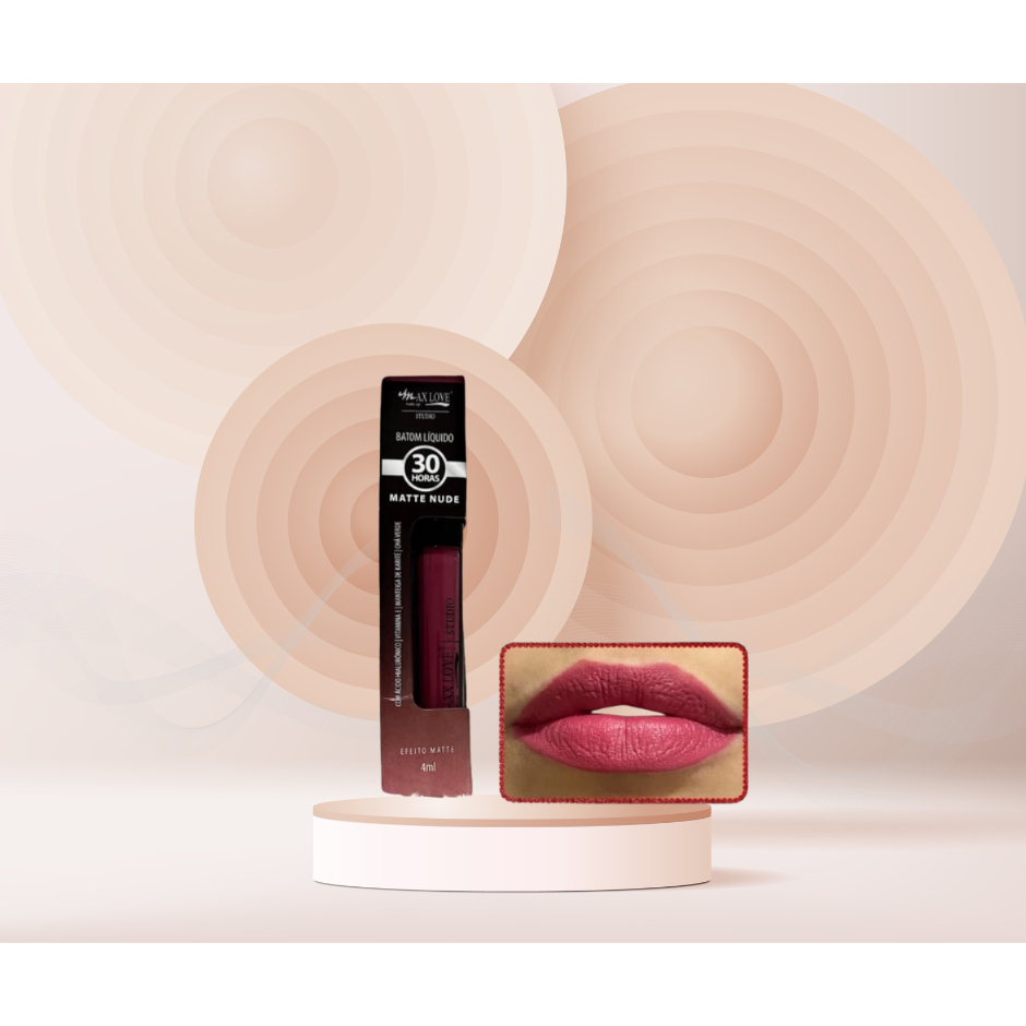 Batom Matte Max Love 30 Horas | Shopee Brasil