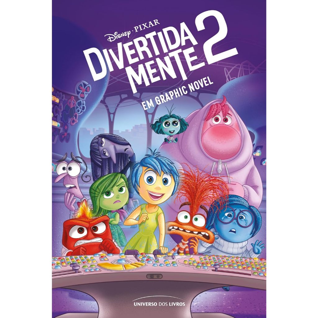 Divertida Mente 2 em graphic novel Capa comum – 21 outubro 2024 ...