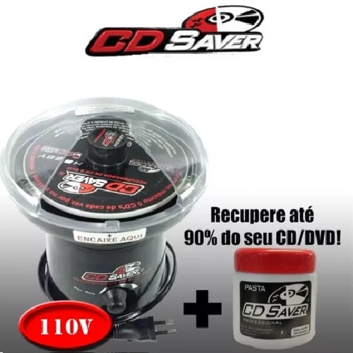 Cd Saver Hobby Recuperador De Discos Arranhados (110v)