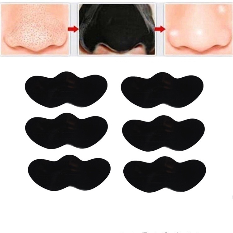 10pçs Máscara De Nariz Com Carvão De Bambu Para Remover Cravos | Shopee ...