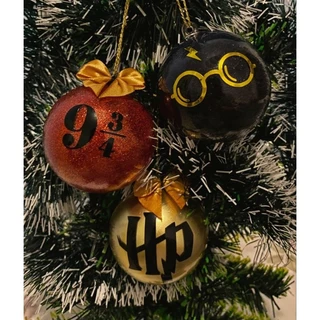 Bolas de natal Harry Potter