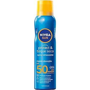 NIVEA SUN Protetor Solar Spray Protect & Toque Seco FPS 30/50 200ml