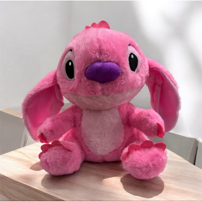 Boneco de Pelúcia Stitch Grande ROSA 55cm Envio Imediato | Shopee Brasil