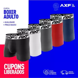Kit Com 5 Cuecas Microfibra Premium