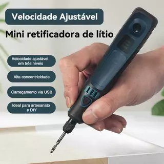 Kit 96 peças Mini Esmerilhadeira Sem Fio Conjunto De Elétrica Polidora Kit De Perfuratriz