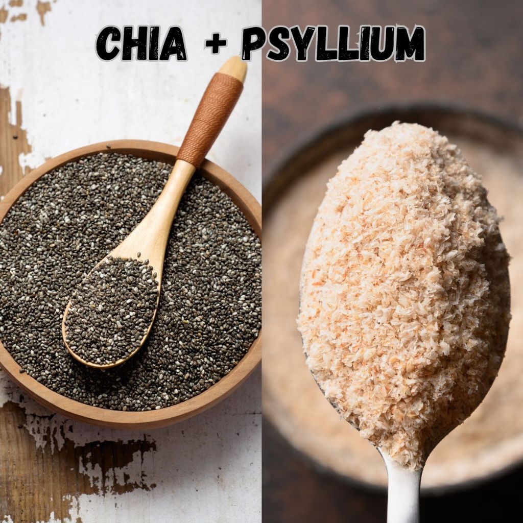 Kit psyllium + chia 100% natural | Shopee Brasil