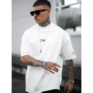 Camisa Oversized T-Shirt One 100% Algodão Streetwear P ao G3 Confortável Estiloso Camiseta