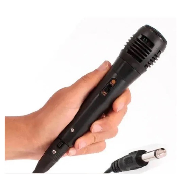 Microfone Karaokê Cabo 3m Completo