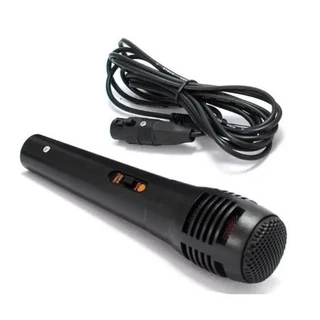 Microfone Karaokê Cabo 2m Completo