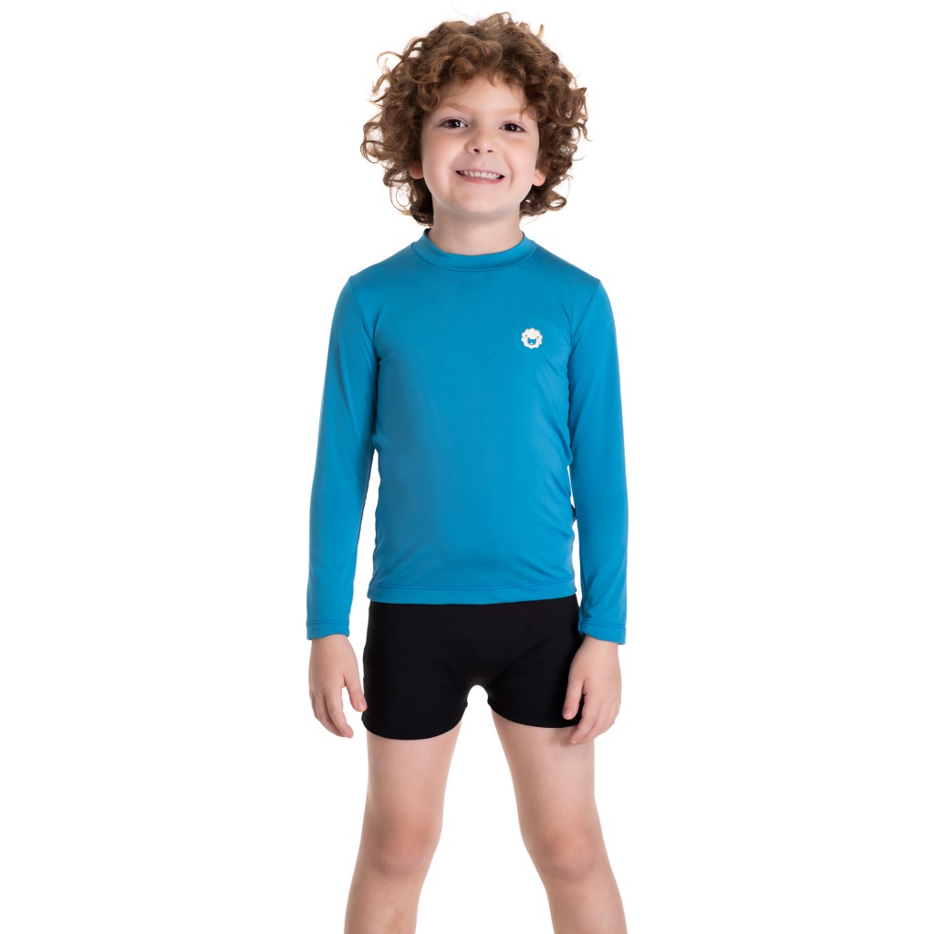 Blusa Proteção UV 50+ Infantil Unissex - 1 a 14 anos | Shopee Brasil