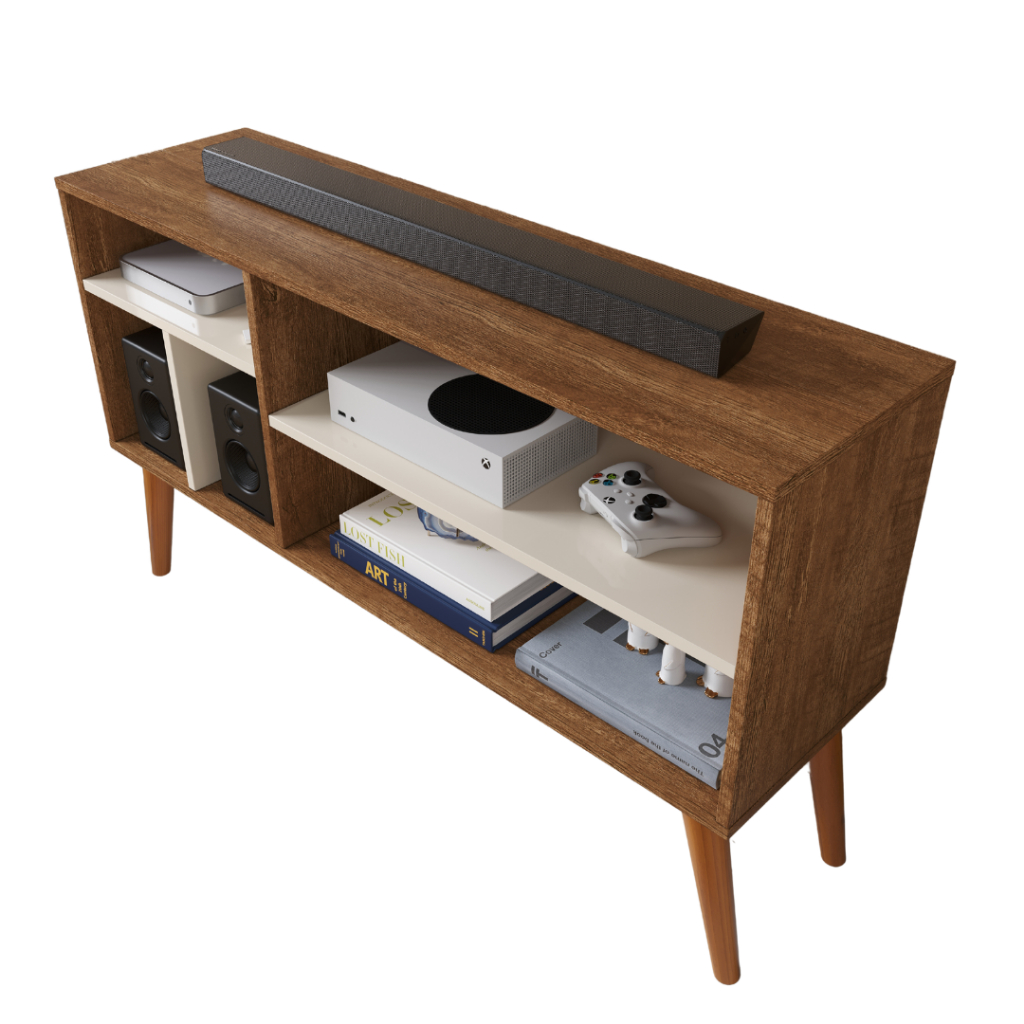 Rack Sala de Estar Estante Para Tv Com Prateleiras Multiuso | Shopee Brasil