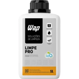 Limpe Pro Wap Detergente Concentrado Limpeza Pesada Piso 1 Litro