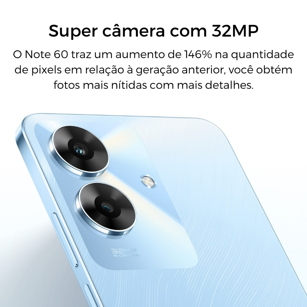 Celular Realme Note 60 Dual SIM 3/4RAM 64GB/128GB 5000mh