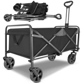 Carrinho Multiuso Para Camping Até 100kg Dobrável