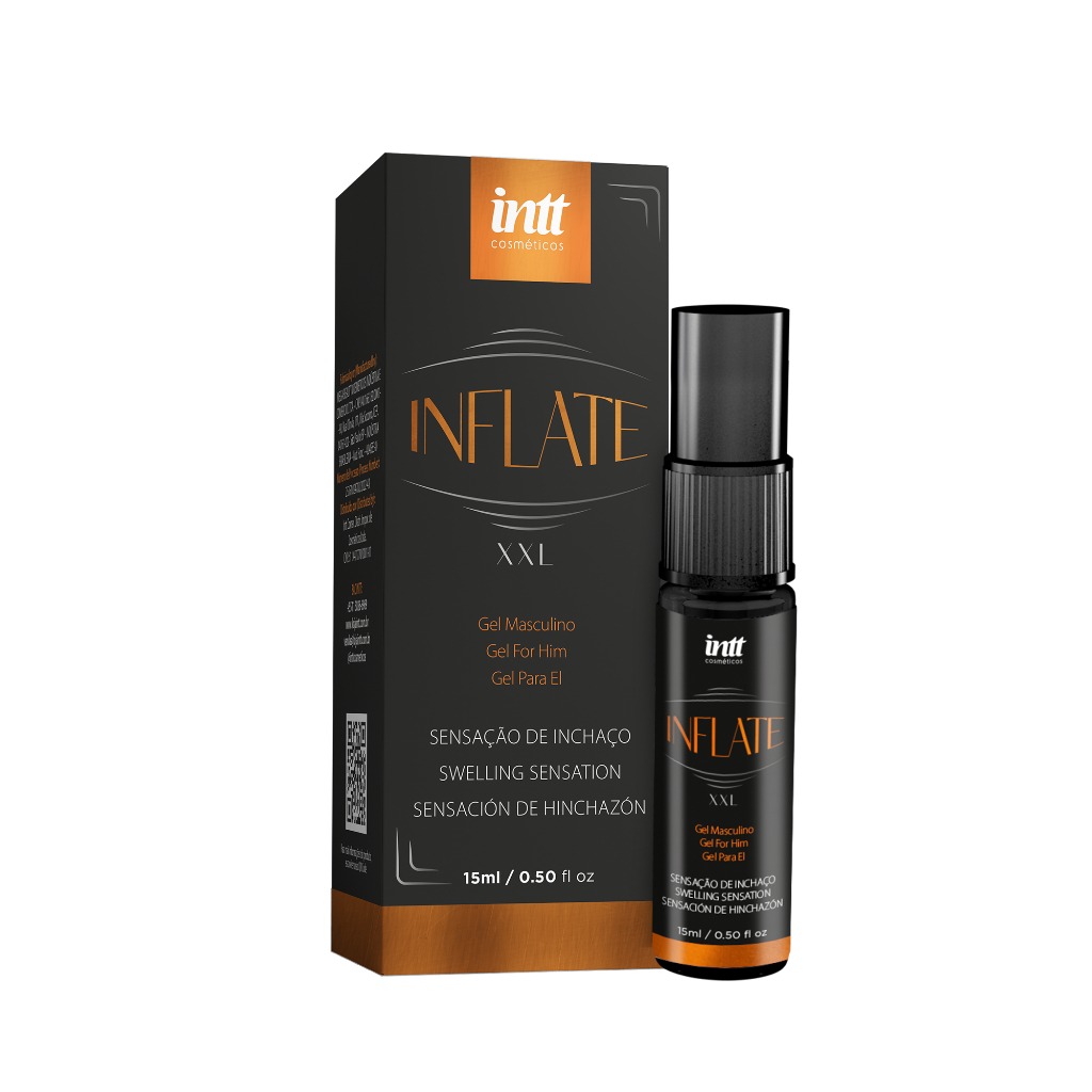 Gel Estimulante Masculino Inflate XXL - Intt Cosméticos | Shopee Brasil