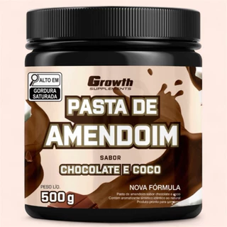Pasta de Amendoim Sabores 500g / 1kg Growth Supplements