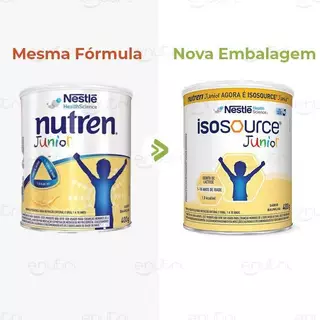 Nutren Junior baunilha 400g em Oferta na Shopee