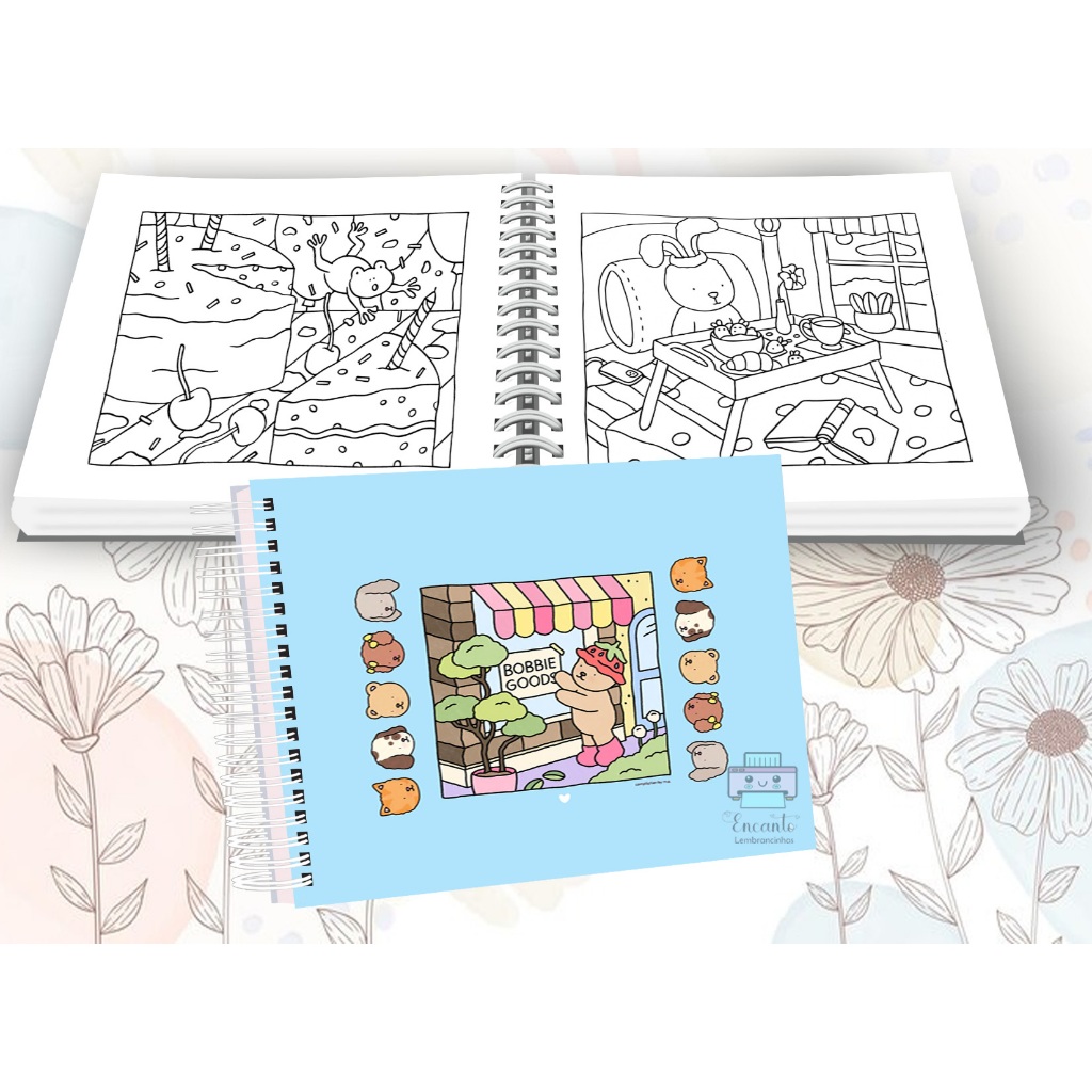 Livro de Colorir - Bobbie Goods volume 2 | Shopee Brasil