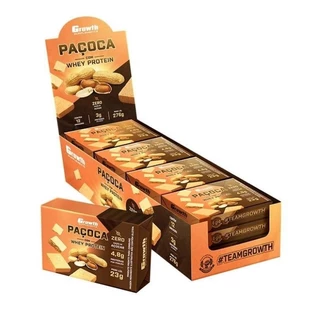 PAÇOCA COM WHEY PROTEIN(DISPLAY C/ 12 UN) GROWTH SUPPLEMENTS