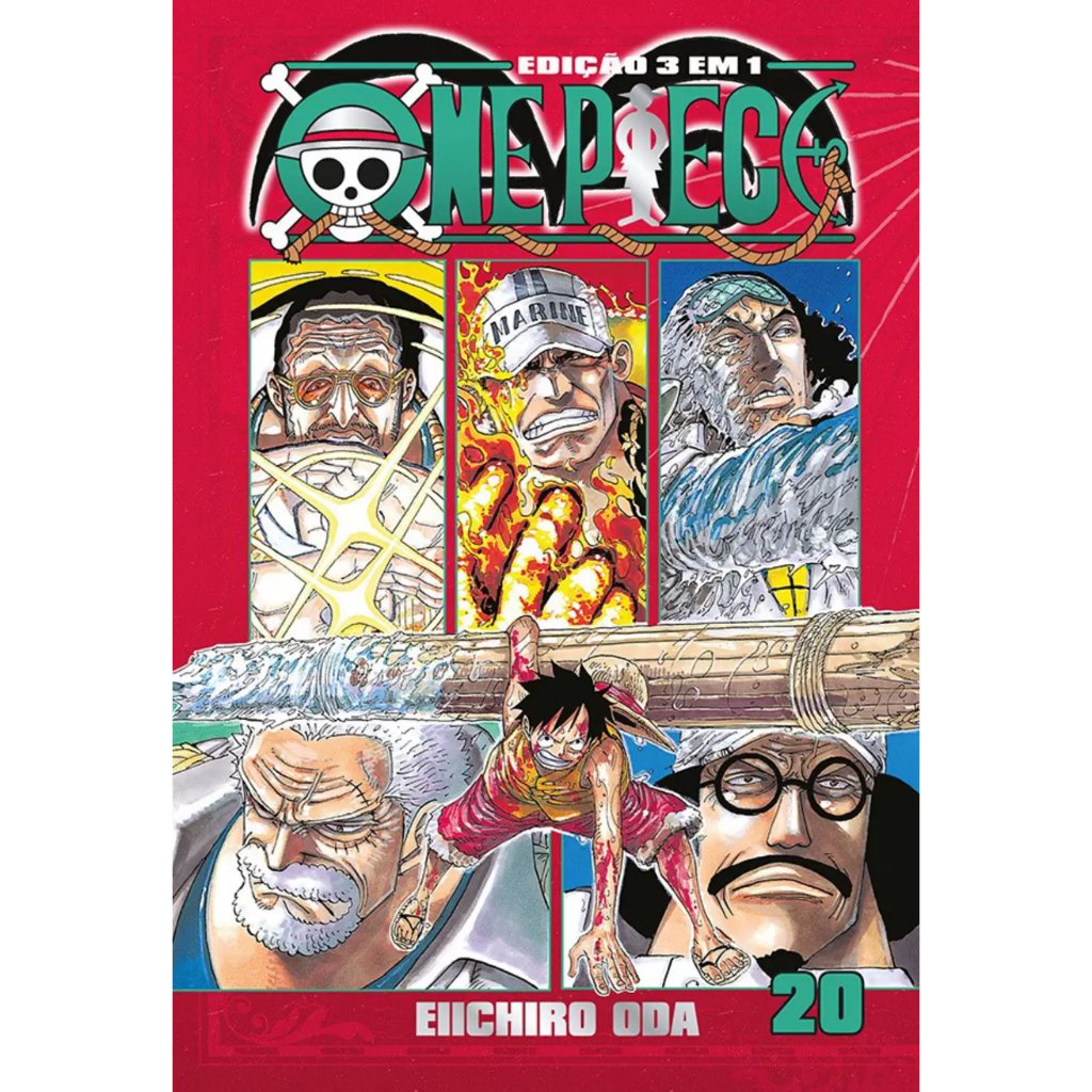 One Piece Edição 3 em 1 - Vol. 1 ao Vol.20 Editora Panini | Shopee