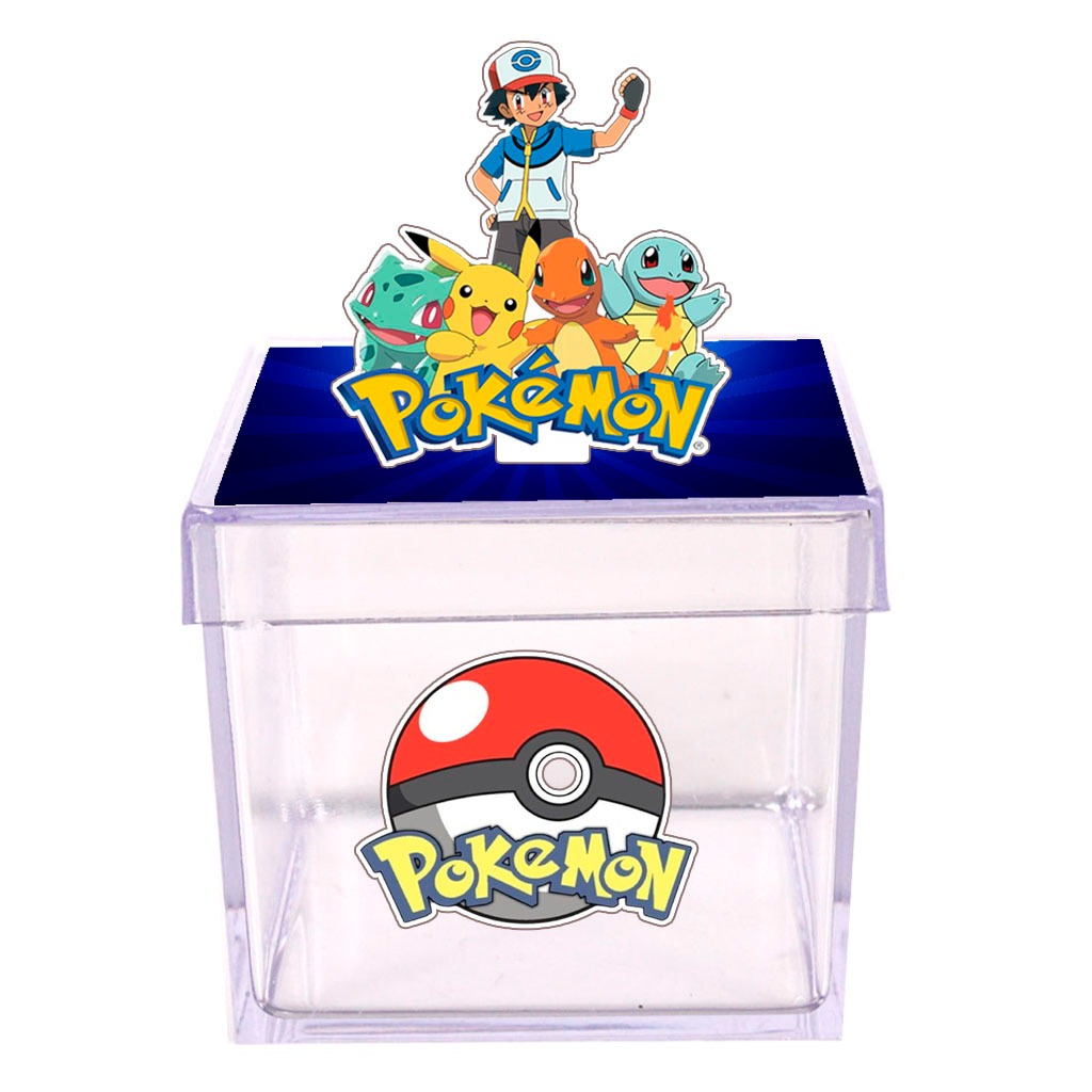 Kit 30 Caixinhas 5x5 Pokémon | Shopee Brasil
