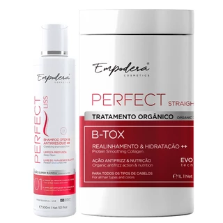Botox Capilar Orgânico Empodera 1Kg - Tratamento Redutor Zero Frizz