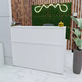 Balcão Atendimento Recepção Consultório 1200x600 C/gaveteiro