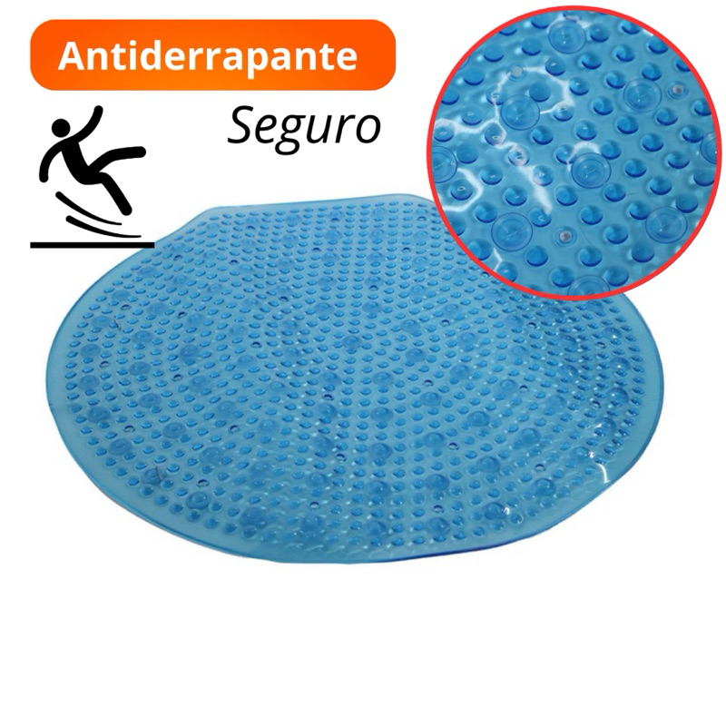 Tapete de Box Banheiro Antiderrapante Para Idoso E Crianças - 50x50cm ...