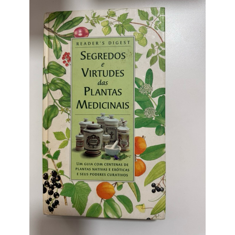 Livro Segredos e Virtudes das Plantas Medicinais. | Shopee Brasil