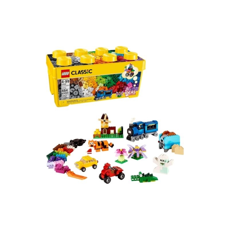 LEGO Classic 10696 Caixa Média de Peças Criativas 484 peças