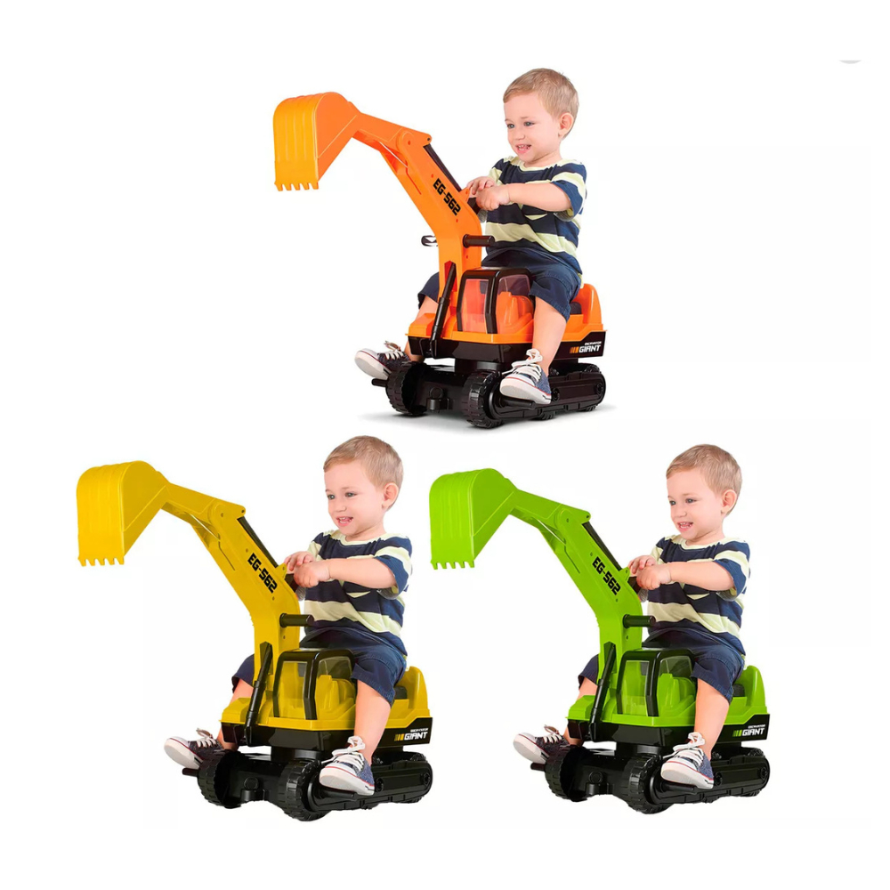 Escavadeira Gigante Giant Escavator 1780 - Roma Brinquedos