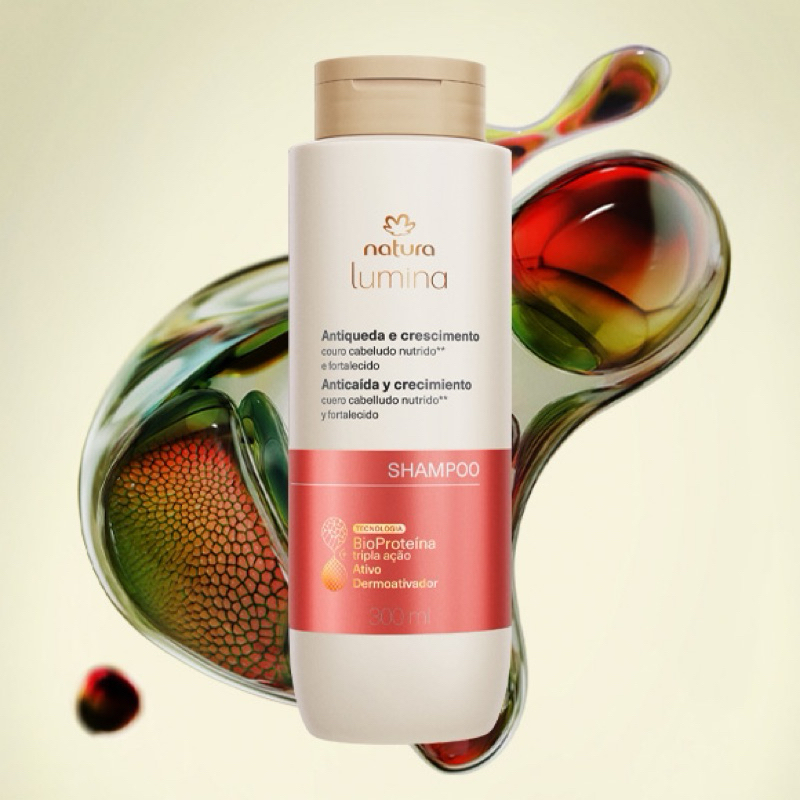 Shampoo Estimulante Antiqueda e Crescimento Lumina 300 ml | Shopee Brasil