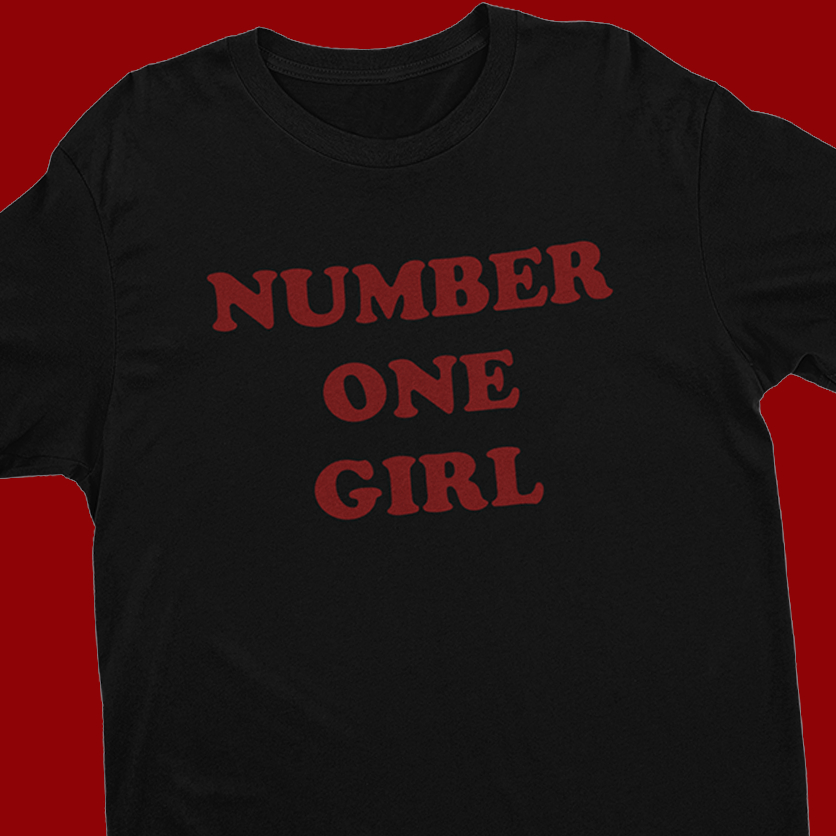 Camiseta Rose Number One Girl inspired - 100% ALGODÃO | Shopee Brasil