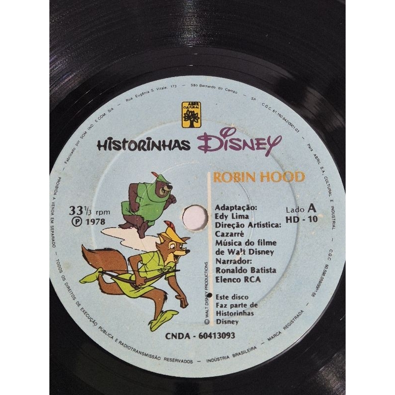 disco de Vinil LP antigo robin hood C2746 | Shopee Brasil
