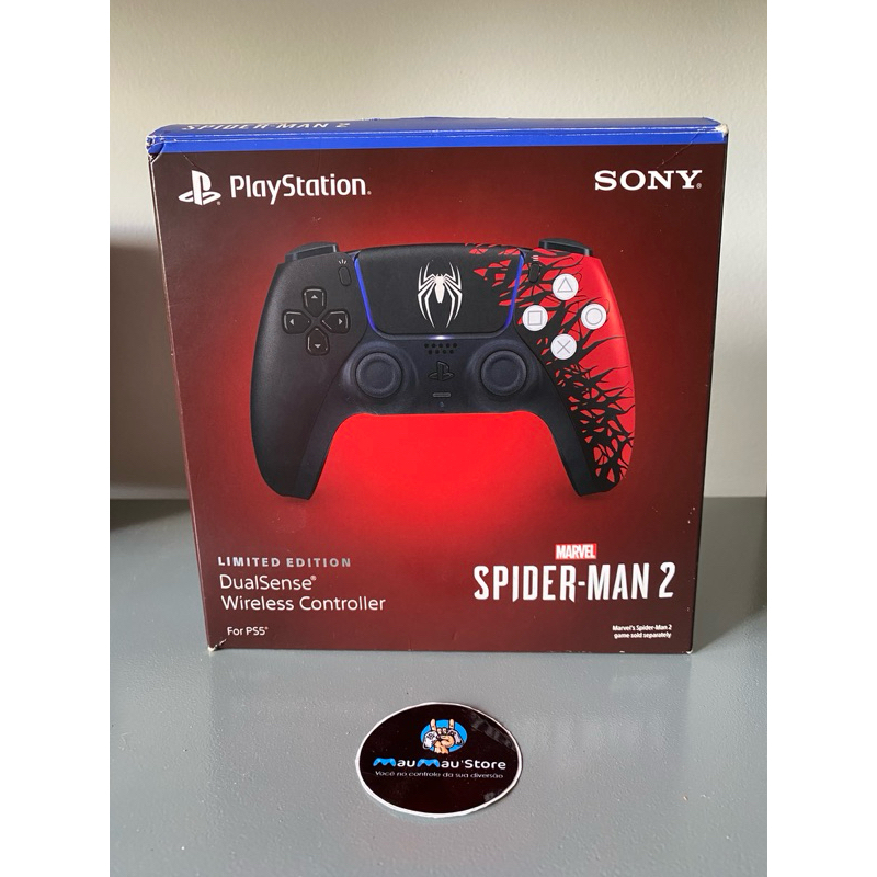 Controle P.S.5 Spider Man Homem Aranha - Original Usado