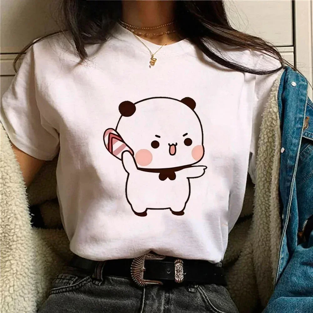 Camiseta Feminina Bubu Dudu camiseta de manga curta verão Tees