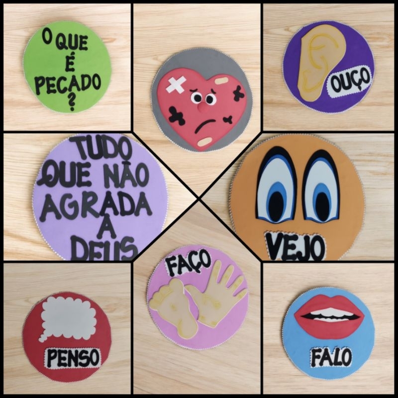 Recurso visual Tudo o que não agrada a Deus / o que é Pecado? . Em EVA ...
