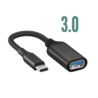 Kit Cabo Otg C + Pendrive 16Gb metalico Otg Usb x tipo C transferencia de dados