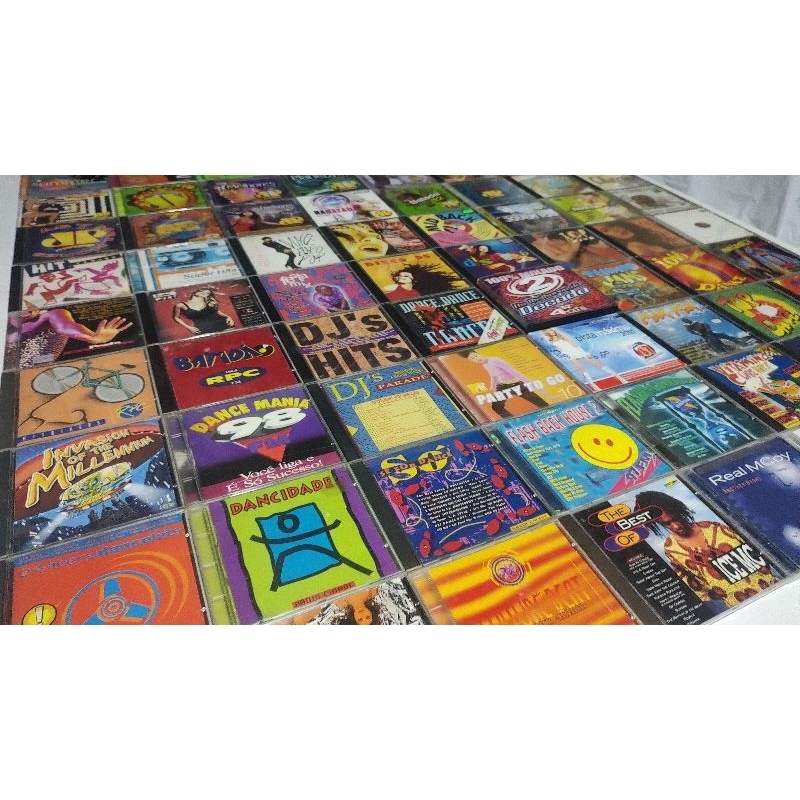 Lote Cd de Dance com 108 cds Jovem Pan Eletrohits House Flashback ...