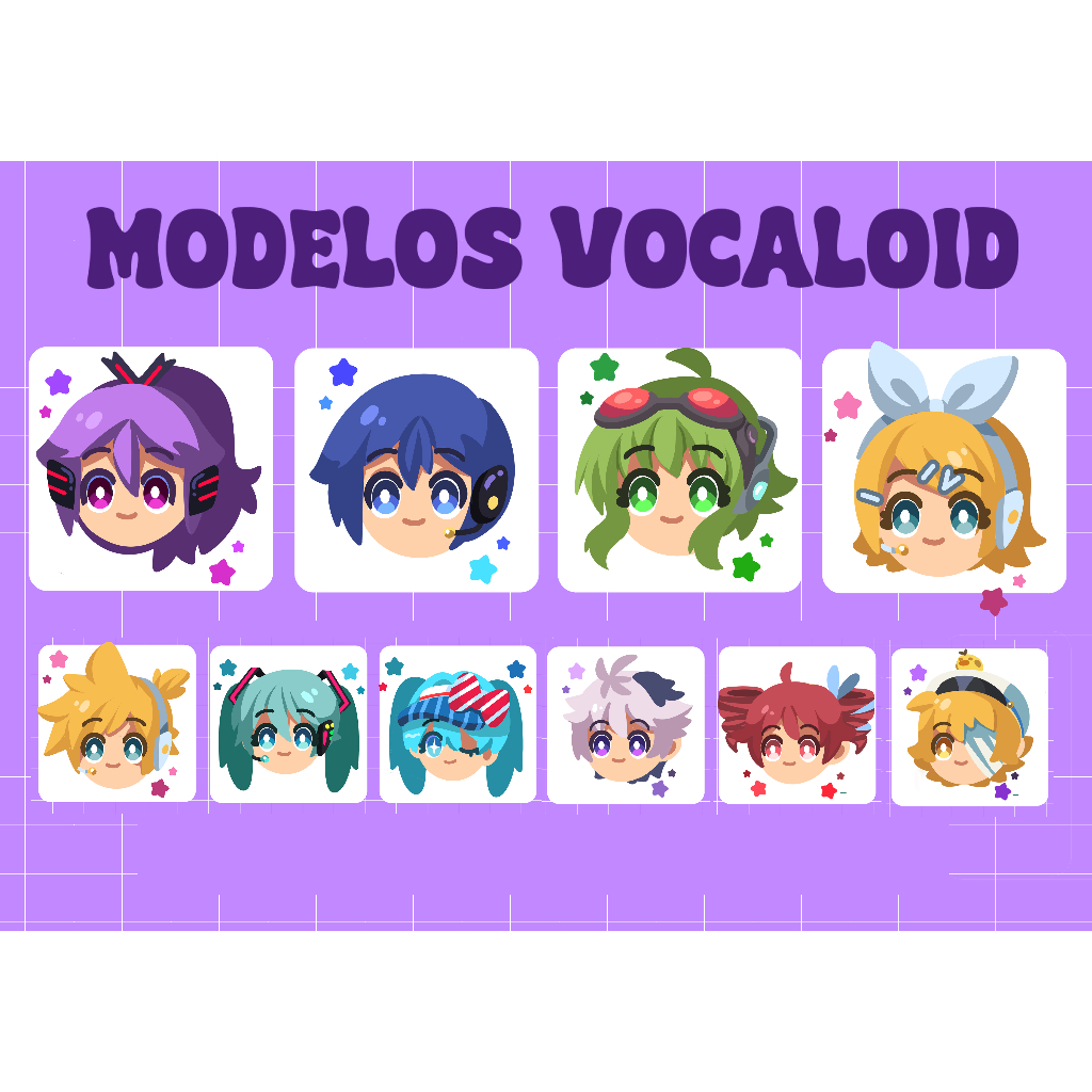 Adesivos Vocaloid | Shopee Brasil