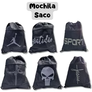 Mochila Bolsa Saco Esporte Academia Futebol Lindas Estampas em Oferta na Shopee